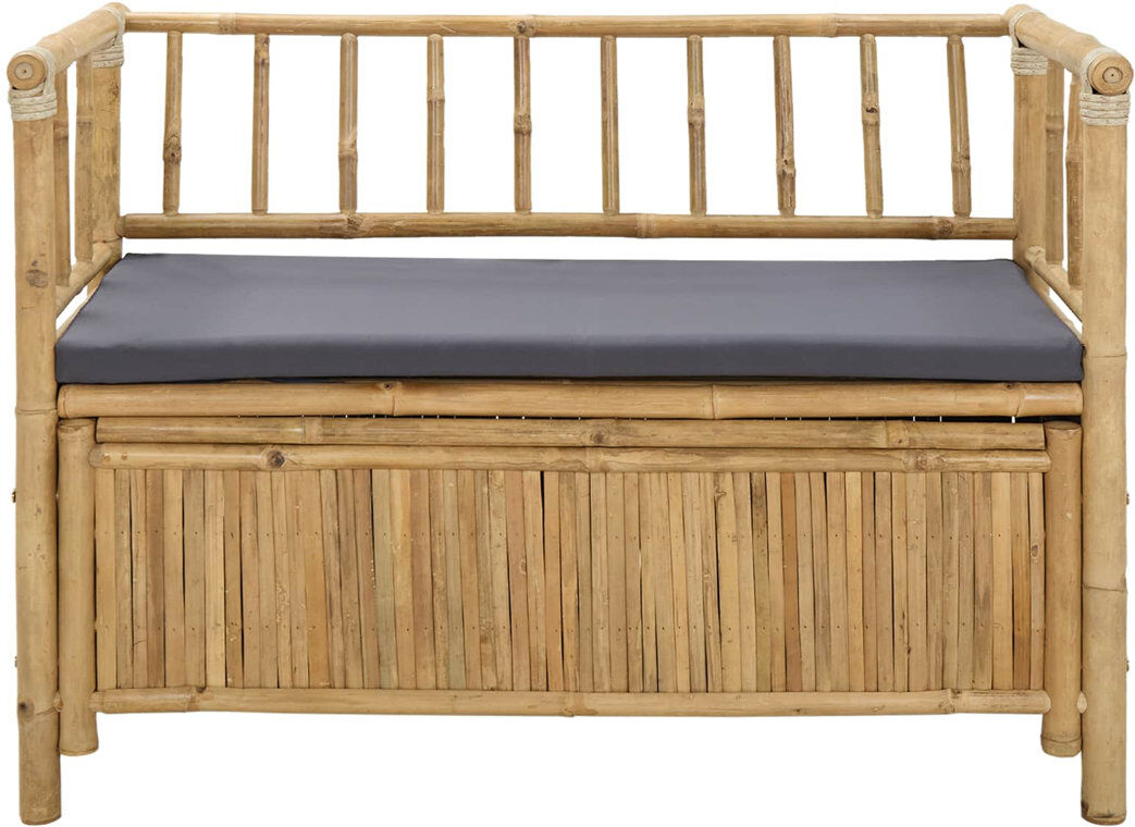Brambly Cottage Outdoor Bench Gray 80cm H X 110cm W X 47cm D
