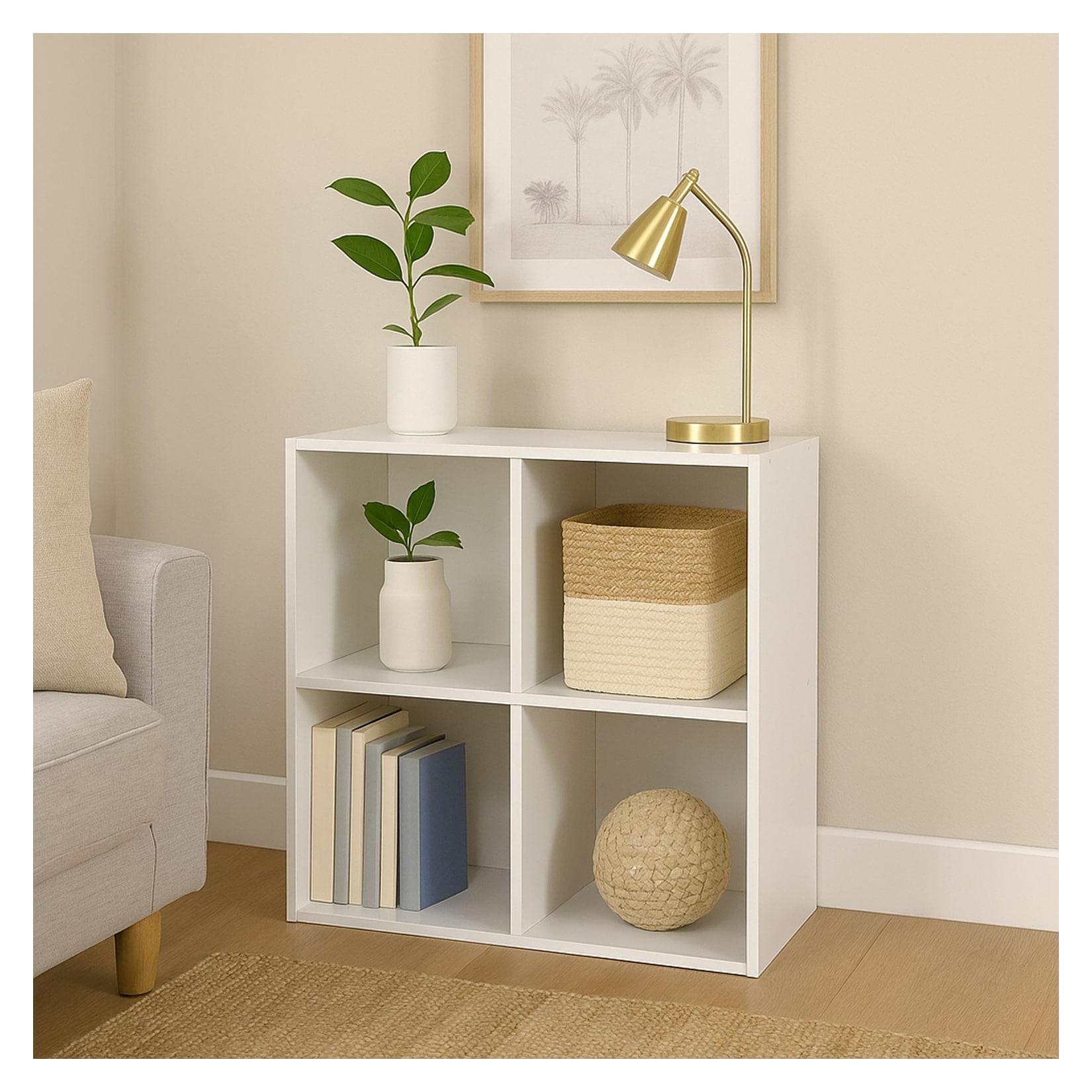 HTI-Living Regal 60x60 Thekla Weiß