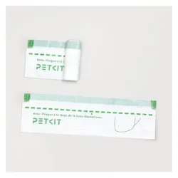 Petkit 5 Rollen à 20 Müllbeutel – – 8 l – Für die automatische Katzentoilette PURAMAX 2, Katzenklo Zubehör