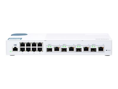 QNAP QSW-M408-4C - Switch - managed - 8 x 10/100/1000 (QSW-M408-4C)