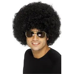 Smiffys 70er Jahre - Funky Afro Schwarz
