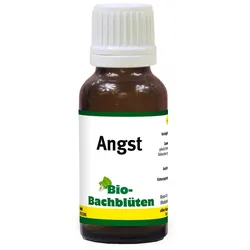 BIO BACHBLÜTEN Angst Tropfen f.Hund/Katze/Pferd 20 ml