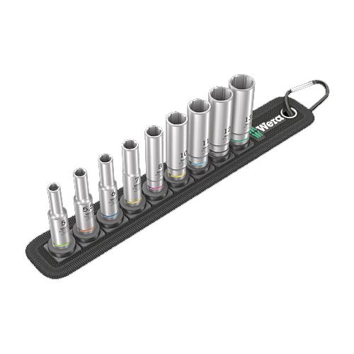 Wera Belt A Deep 1 Steckschlüsseleinsatz-Satz, 1/4"-Antrieb