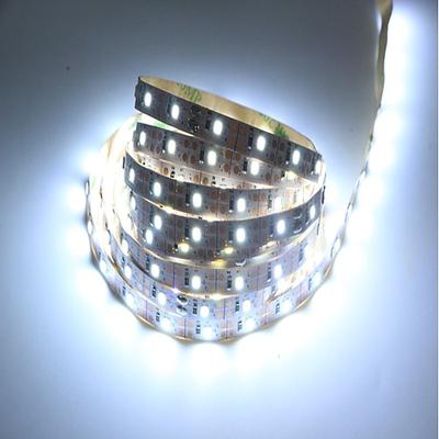 LED Lichtband LED Streifenleuchten 1m Flexible tiktok lichter 60 LEDs 2835 smd 8mm warmweiß weiß schneidbar dekorativ selbstklebend aa batteriebetriebenes set