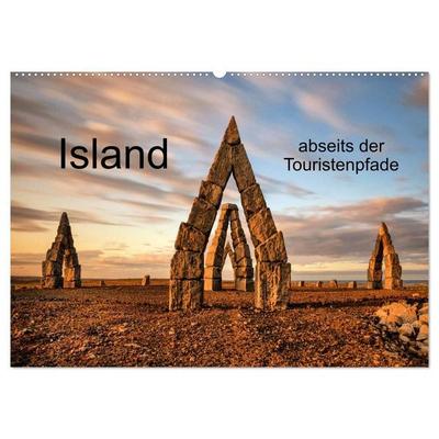 Island abseits der Touristenpfade (Wandkalender 2027 DIN A2 quer), CALVENDO Monatskalender