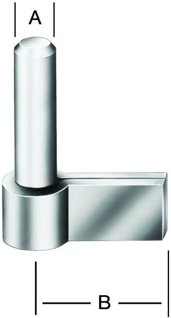 VORMANN Taquet S10mm Fer brut (000069013U)