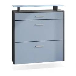SCHUHSCHRANK Malea Fronten in Denim matt