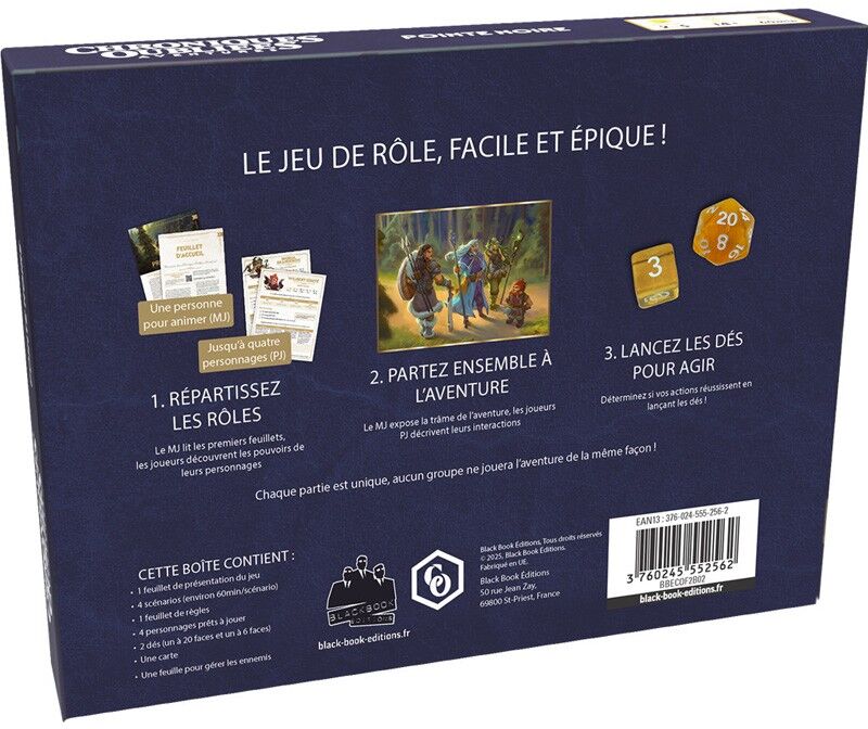 Gamegenic Chroniques Oubliées Aventures - Pointe Noire
