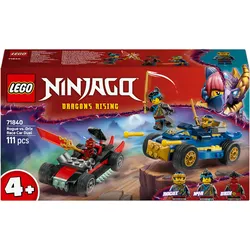 LEGO Action-Autorennen: Rogue vs. Drix (71840, LEGO Ninjago)