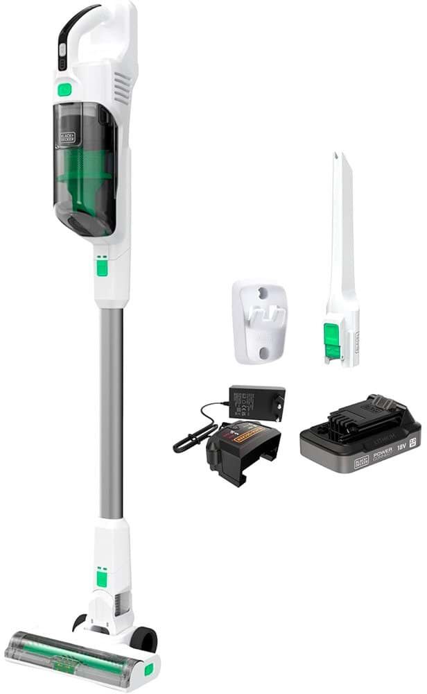 Black & Decker Aspirador de Escova Reviva 2em1 18V 2Ah Black Decker REVSV18D1-QW
