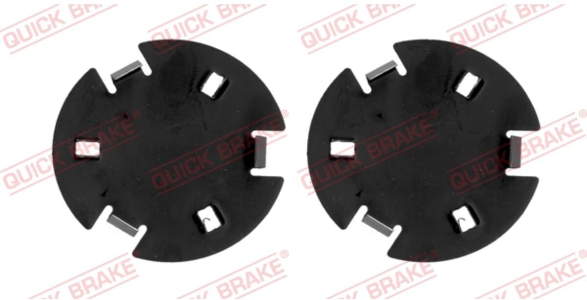 Anti-Quietsch-Folie, Bremsbeläge QUICK BRAKE W1244