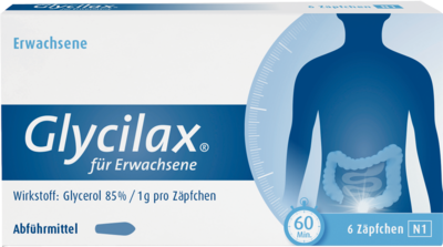Engelhard Arzneimittel GmbH & Co.KG GLYCILAX Suppositorien für Erwachsene 6 St 04942845