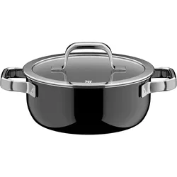 WMF Bratentopf mit Deckel Fusiontec Mineral Pro ∅20cm - schwarz|silber