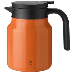 Rig-Tig by Stelton 0,9 liter - Rustfrit stål/plastik - Orange, Thermoskanne, Orange