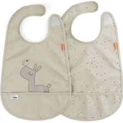 Done by Deer Lalee Lätzchen mit Tasche 2 St.