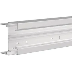 Hager BRH6513019016 Brüstungskanal-Unterteil frontrastend hfr zu BRH 68x130mm Oberteil 80mm vw  - 2 Meter