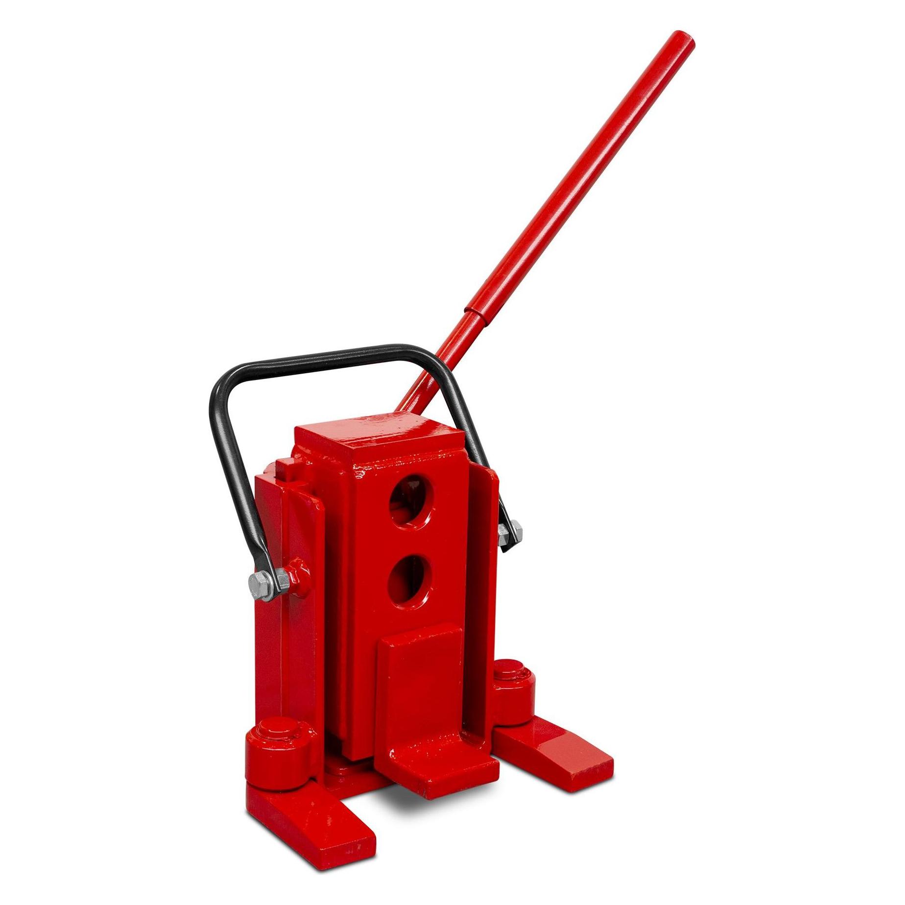 Unicraft Maschinenheber MH 8, stabile Stahlkonstruktion, Absenkgeschwindigkeit (8000 kg) (6190008)
