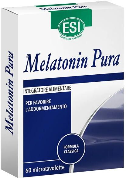 Esi Melatonin Pura Integratore Sonno 60 Microtavolette