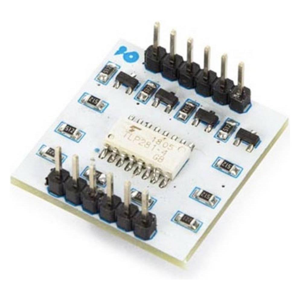 Whadda Breakout Board 4 CH TLP281 Optocoupler IC (WPI452)