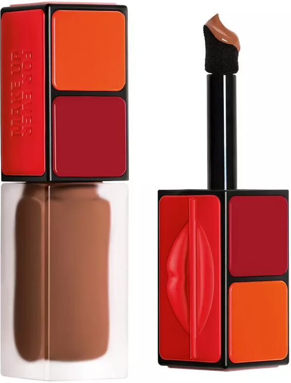 MAKE UP FOR EVER - Artist Liquid Color - Flüssiger Multi-use-Blush für Wangen, Lippen und Augen, 6 ml,  - Anywhere Caffeine