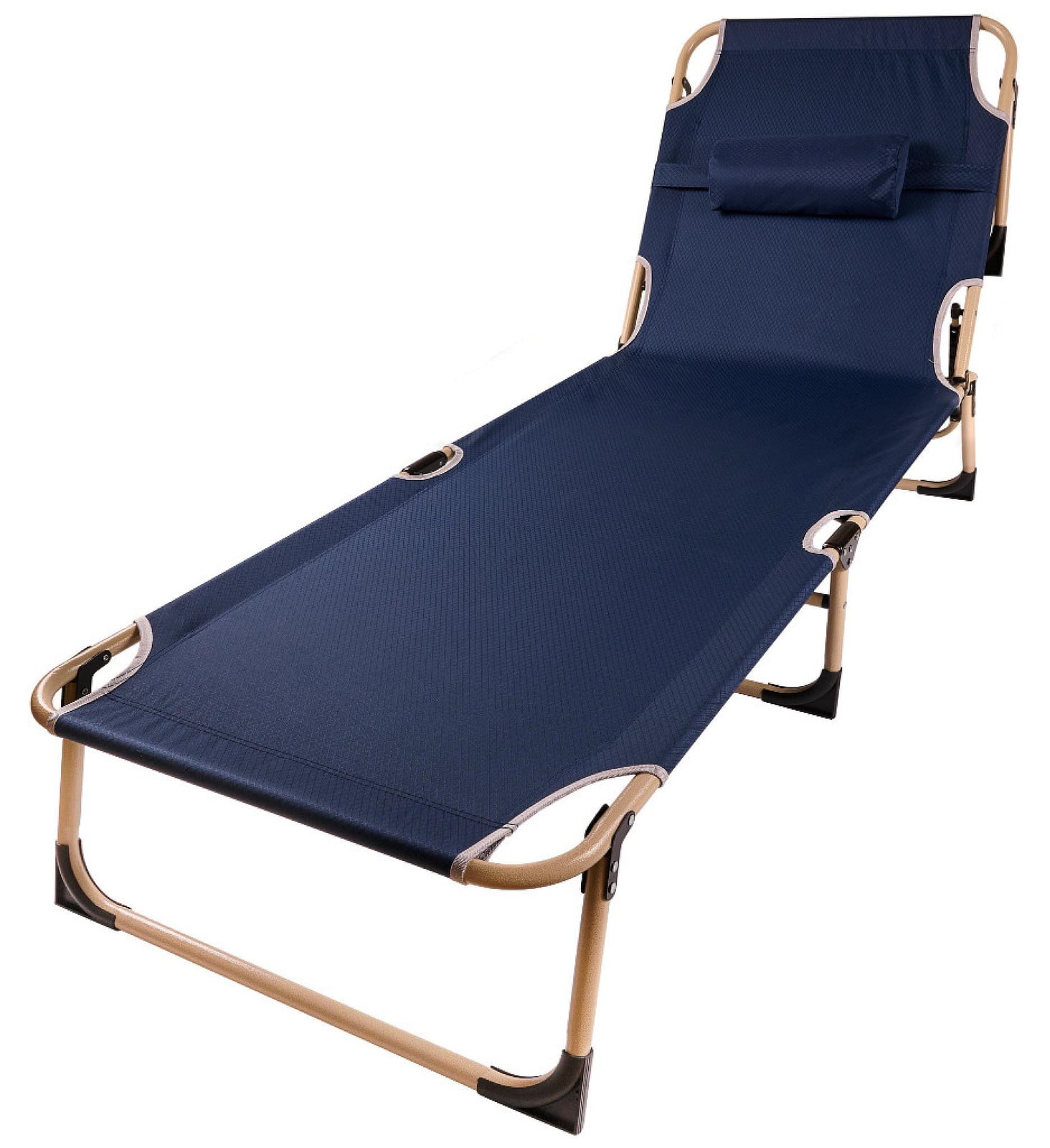 Northix Opklapbaar Veldbed Canada Marineblauw