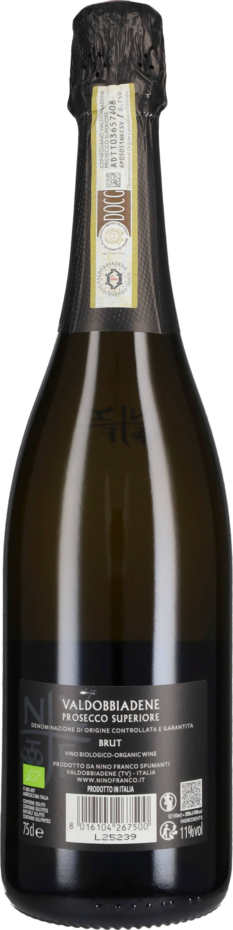 Prosecco di Valdobbiadene Superiore Brut Nino Franco