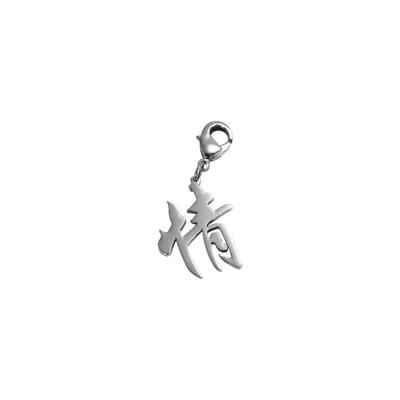 Kettenanhänger ADELIA´S "Anhänger – Charmanhänger aus Edelstahl", silber, Schmuckanhänger, Damen, Edelstahl, Kettenanhänger, Zum Verschenken – ideal zum Valentinstag