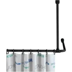 Wenko, Duschvorhangstange, Deckenstütze (57 cm)