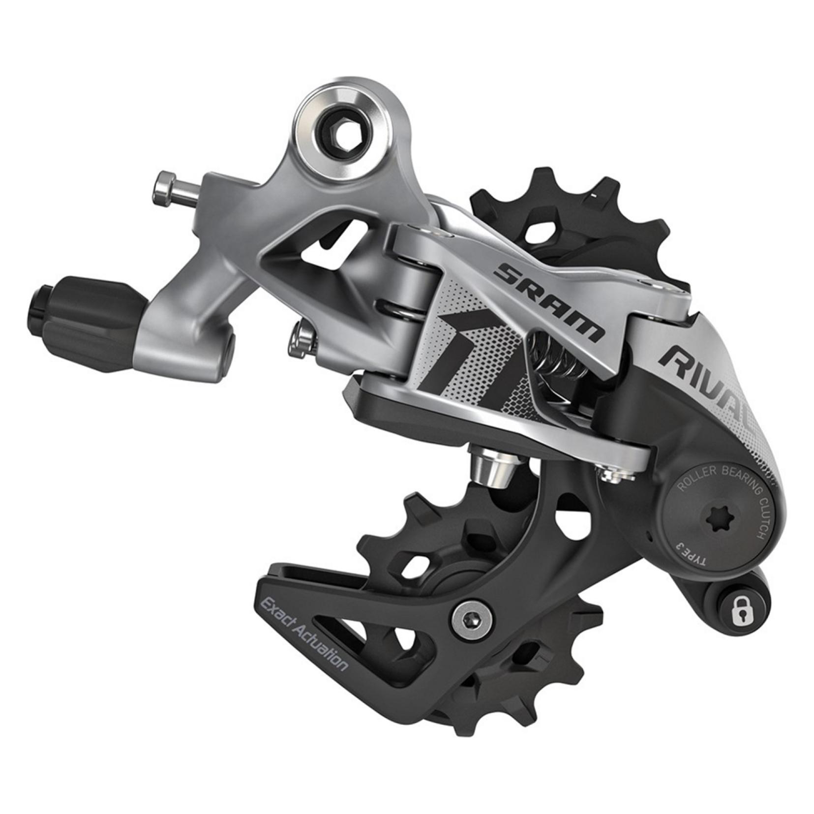 Sram Rival1 Type 3.0 Schaltwerk 11s mittellanger Käfig (11-fach) (00.7518.113.000)