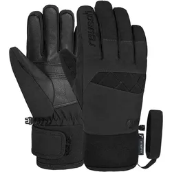 Reusch Malone Handschuh Kinder | Gr. 6 | schwarz - schwarz