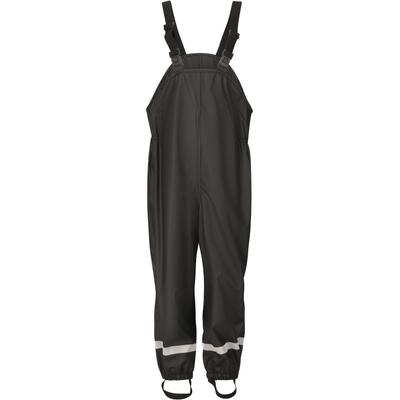 Regenhose ZIGZAG "Simba", Mädchen, Gr. 92, EURO-Größen, schwarz, 100% Polyester, unifarben, lang, Hosen Regenhose, mit wasserdichter Membran