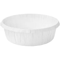MONOUSO - Weiß Backofengeeignete Fornarina KuchenForm 12,5x4,0cm (400 Stück)