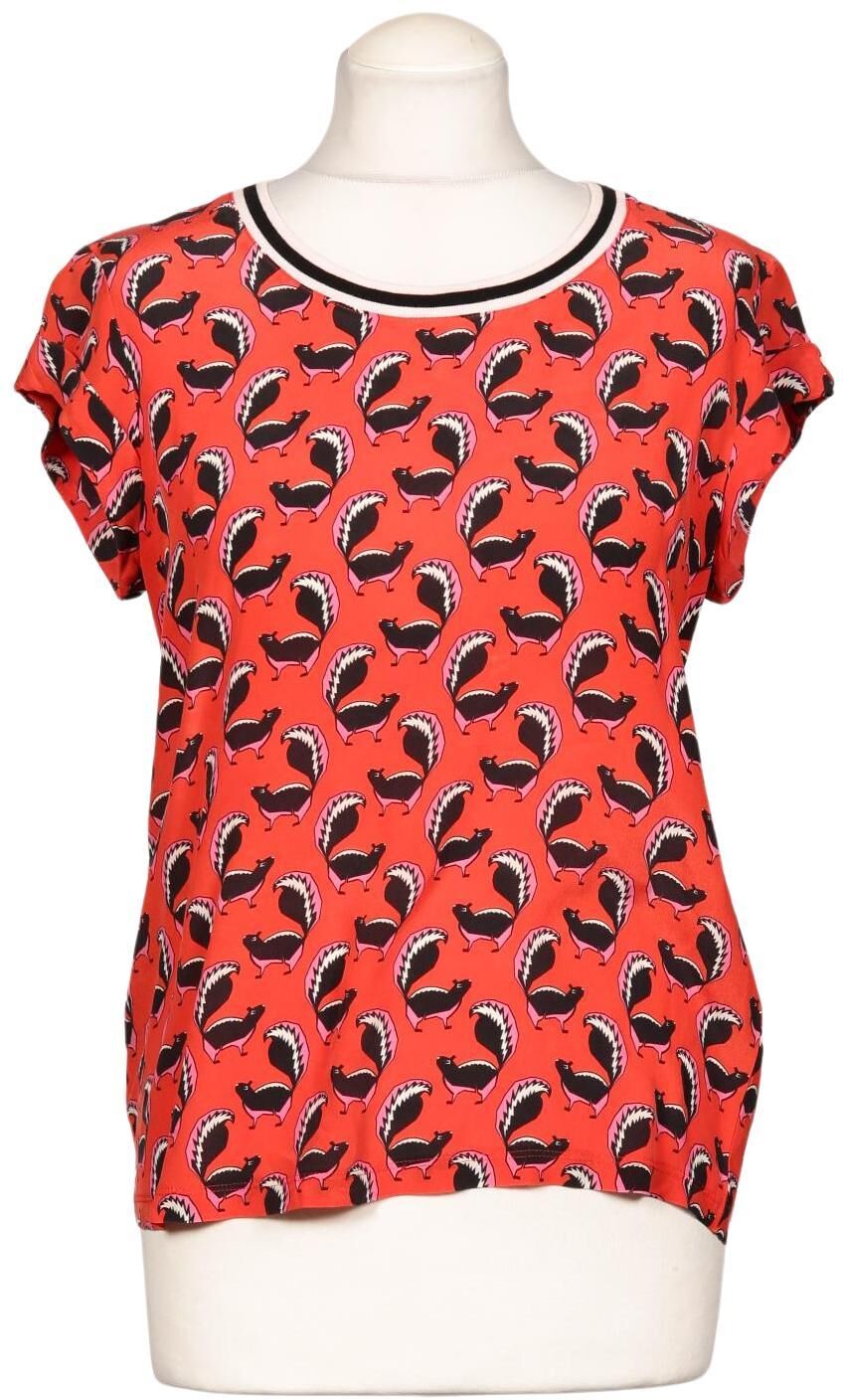 Cain Damen Bluse, Rot, Gr. EU 38 (Marc Cain N3), Seide - Second Hand