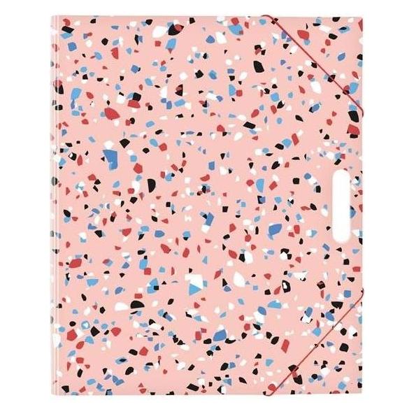 MFP Paper A4 Terrazzo-Zeichenordner, rosa (A4) (47832279)