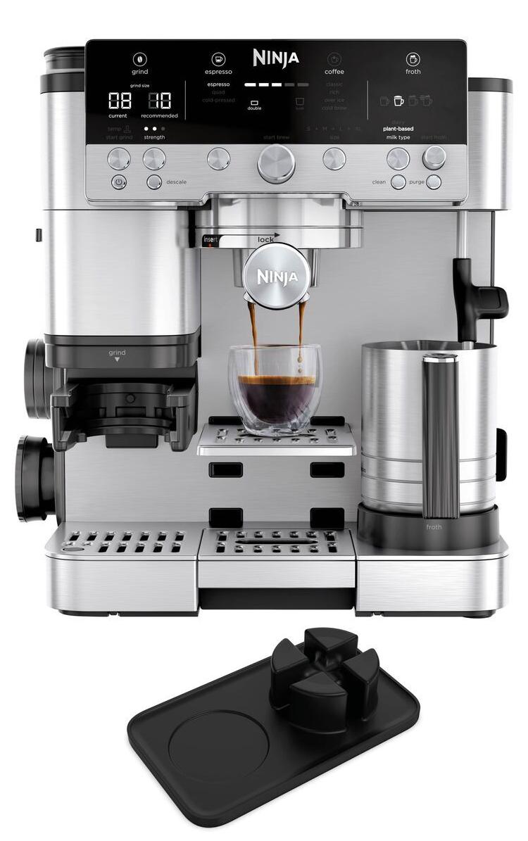 Ninja Luxe Café Premier 3-in-1 Kaffeemaschine + Tampermatte ES605EU NEU