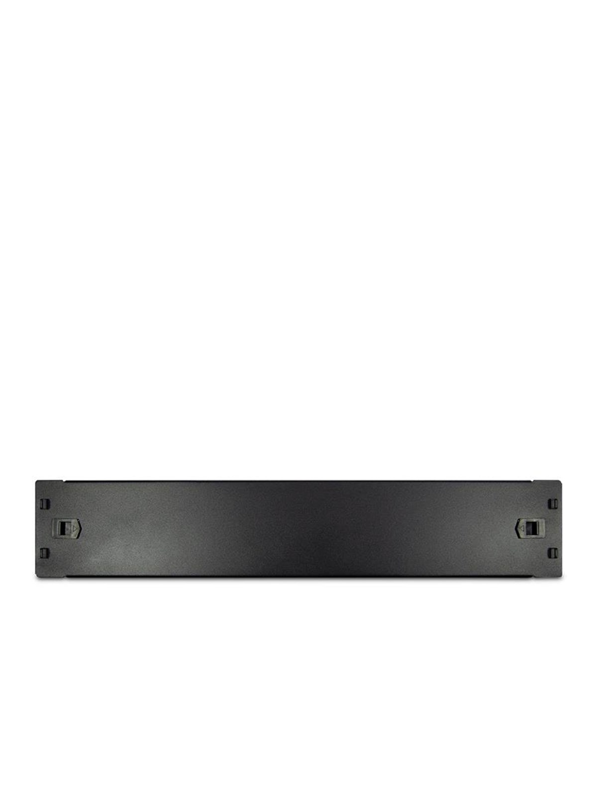 Inter-Tech 2U blind panel with screwless mounting in the colour RAL 9005