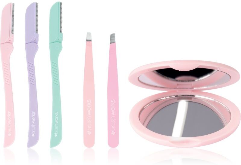 Brushworks Sculpt & Shape Set kit sourcils parfaits pour femme