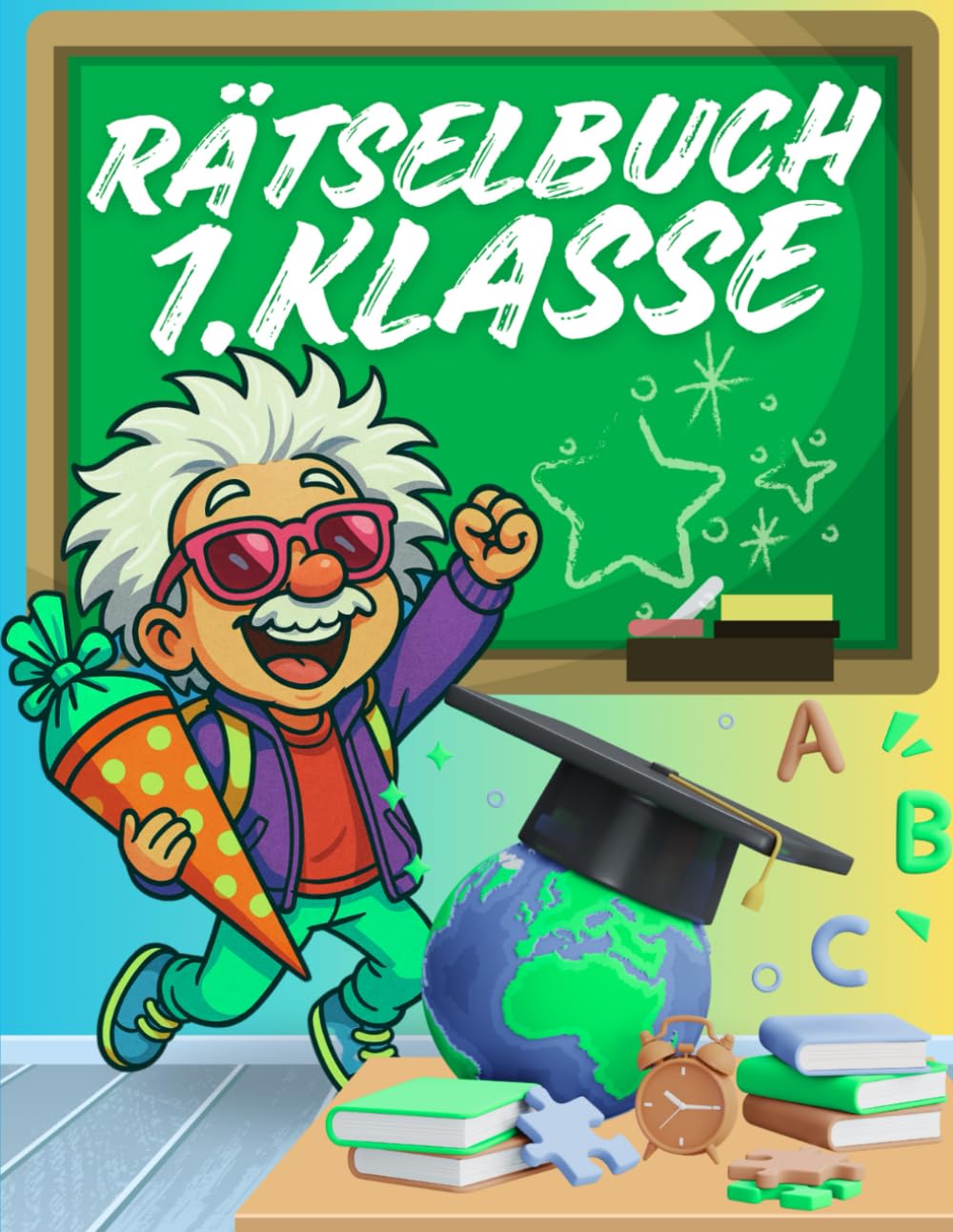 Rätselbuch 1. Klasse: Buch zur Einschulung oder als Geschenk zwischendurch für Erstklässler ab 5-7 Jahre - Schulstart Buch Geschenk für Jungen & Mädchen - Preis vom 11.10.2026 15:43:13 h