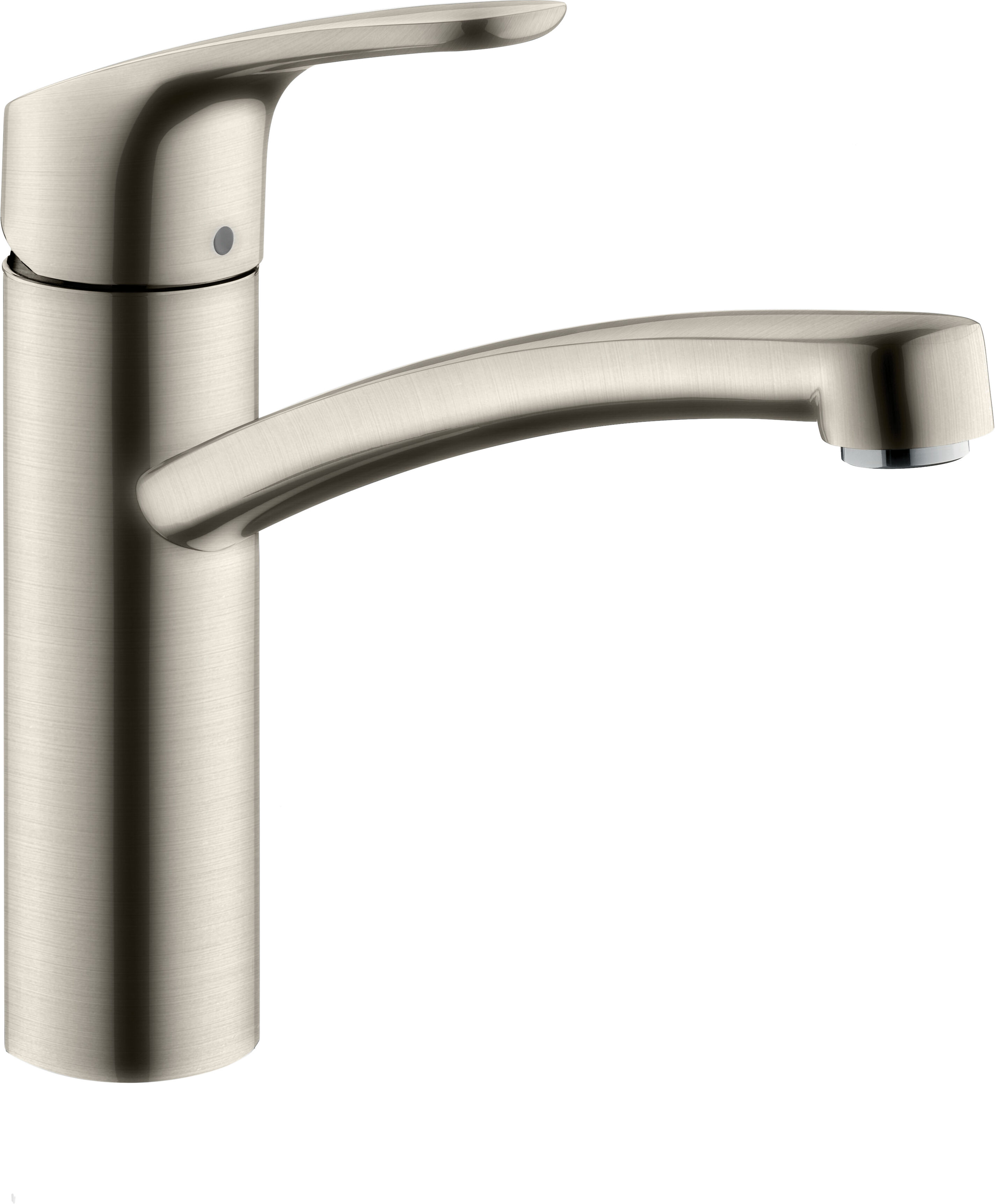 Hansgrohe Focus E2 Mitigeur cuisine 31806800  aspect acier
