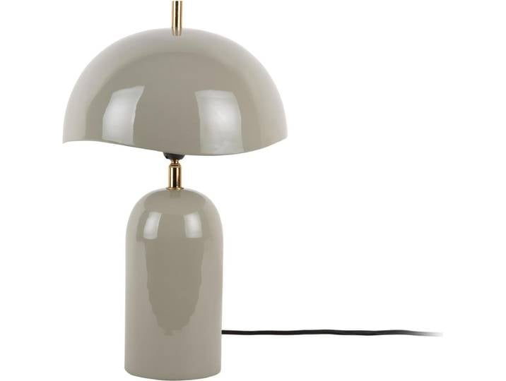Leitmotiv - Lampe de table Querido - Gris foncé - Ø25cm Lampe de table - Lampe de chevet\, salon\, chambre à coucher