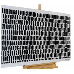 ACRYLBILD HANDGEMALT 120/80 cm