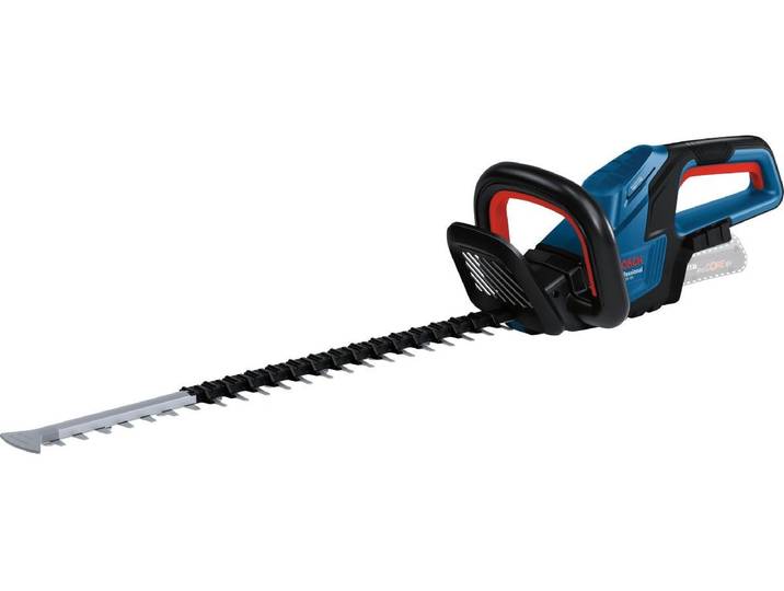 Akku-Heckenschere BOSCH PROFESSIONAL GHE 18 V-60 PROFESSIONAL , blau (bunt), Gartenscheren-Maschinen, Akku-Heckenschere