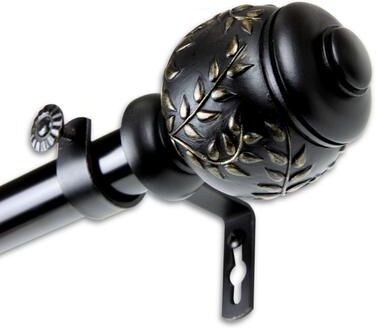 InStyleDesign Cascade 1 inch Diameter Adjustable Curtain Rod