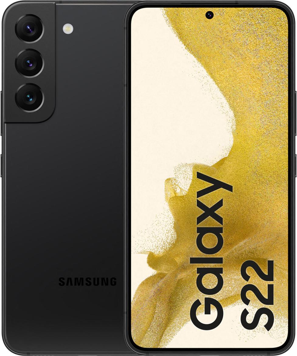 Wind Tre Samsung Galaxy S22, 15,5 cm (6.1"), 8 GB, 128 GB, 50 MP, Android 12, Schwarz