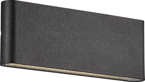 Nordlux Kniver 2118181003 Außenwandleuchte LED LED fest eingebaut Schwarz