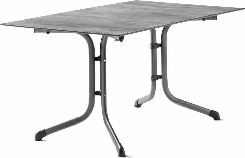 SIEGER 5170-31 Kl.-Tis.Po.140x90 Polytec,e-grau/Beto.hell
