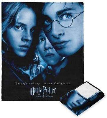 Warner Brothers Harry Potter Everything Will Change Silk Touch Throw Blanket