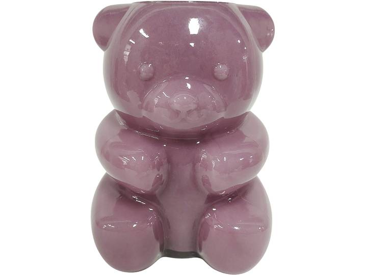 Vase Teddy H20x15x12cm altrosa - Material: Glas - Vase