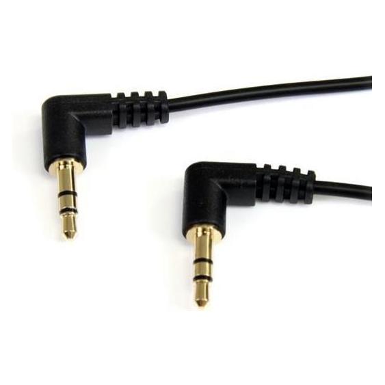 StarTech 3.5 Right Angle Stereo Cable (1.80 m, AUX Kabel) (MU6MMS2RA)