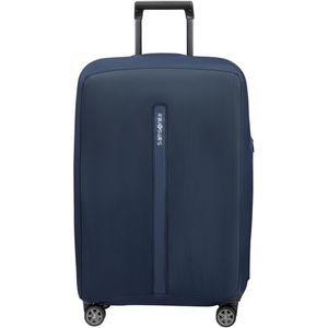 Samsonite Kofferschutzhülle TA Revolution, bis 69 cm, dunkelblau, mit Reiß- und Klettverschluss